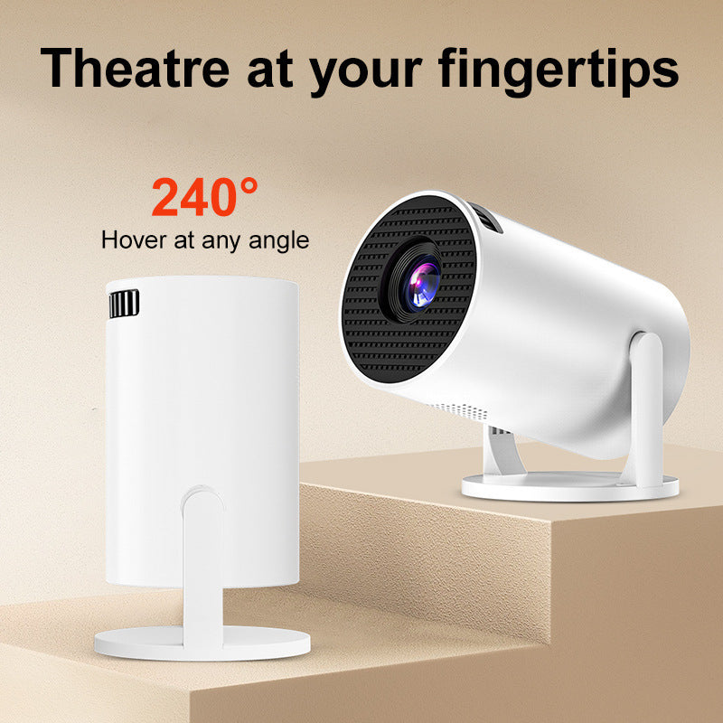 Mini wireless HD portable projector for home movie nights