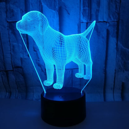 USB dog-shaped sleep mood lamp