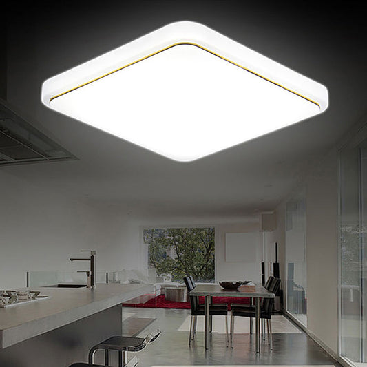 Simple square LED ceiling lamp