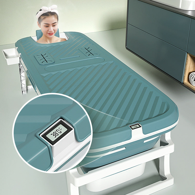 Foldable bathtub size comparison
