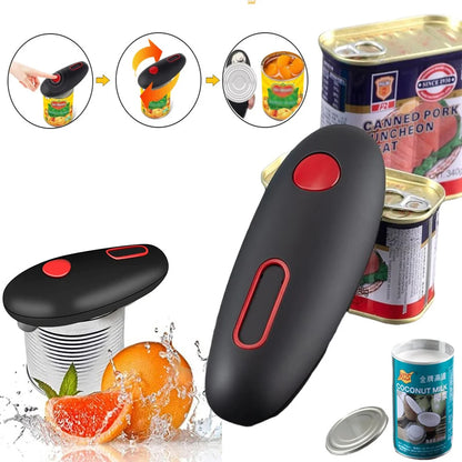 Automatic one-touch electric can opener