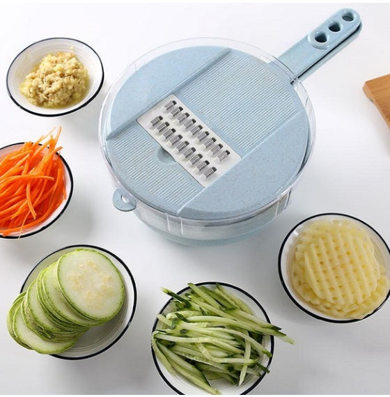 8-in-1 mandoline vegetable slicer set