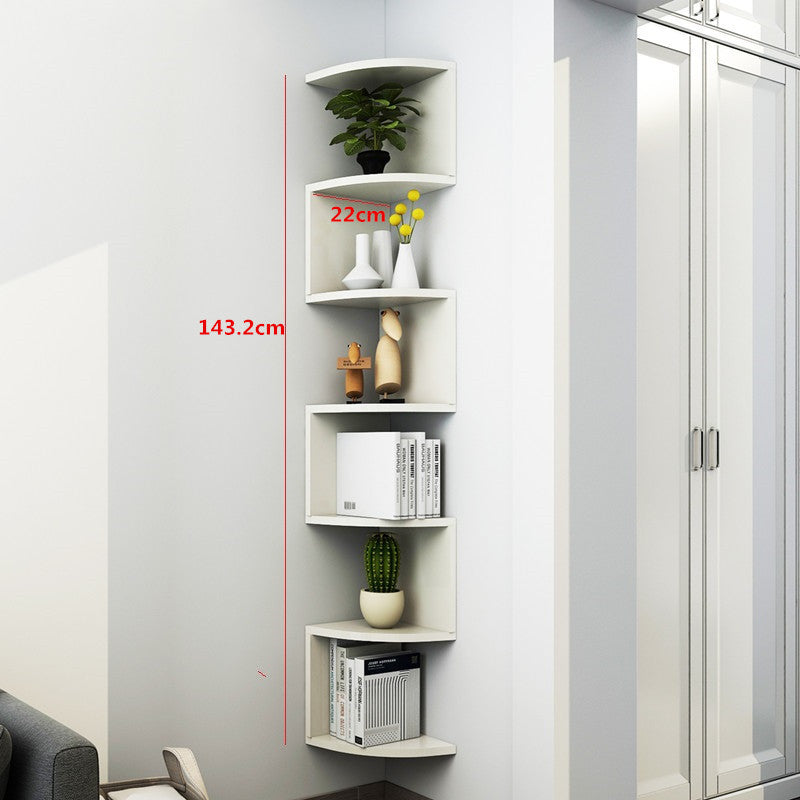 3-tier corner shelf close-up