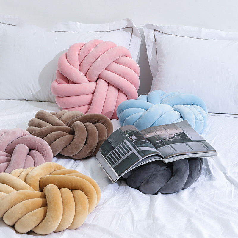 Nordic knotted decorative cushion cover
