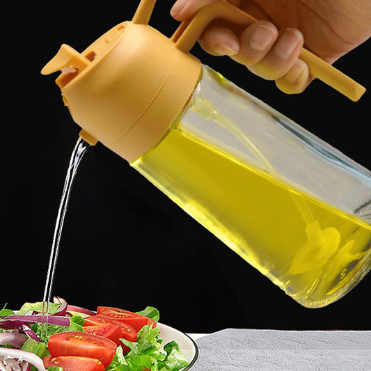 2-in-1 oil mist sprayer bottle