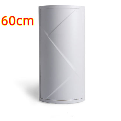 Triangle corner shelf packaging