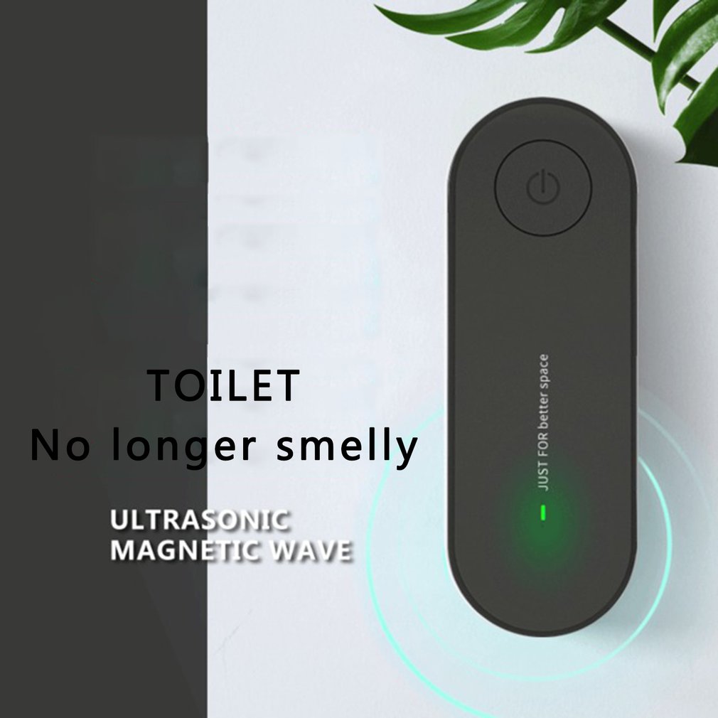 Compact negative ion air purifier for home