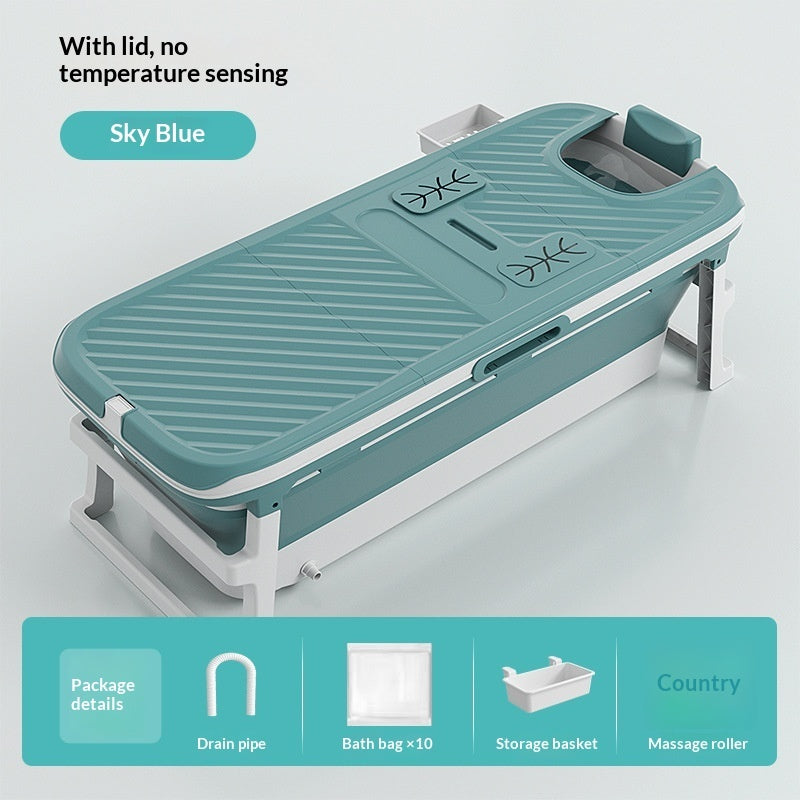 Foldable bathtub packaging