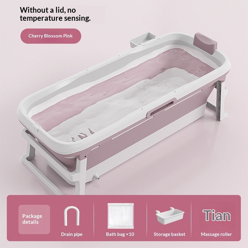 Temperature-sensing bathtub display screen