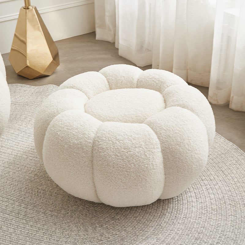 Kids mini sofa stool mint green cashmere