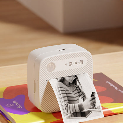Mini label printer with phone app