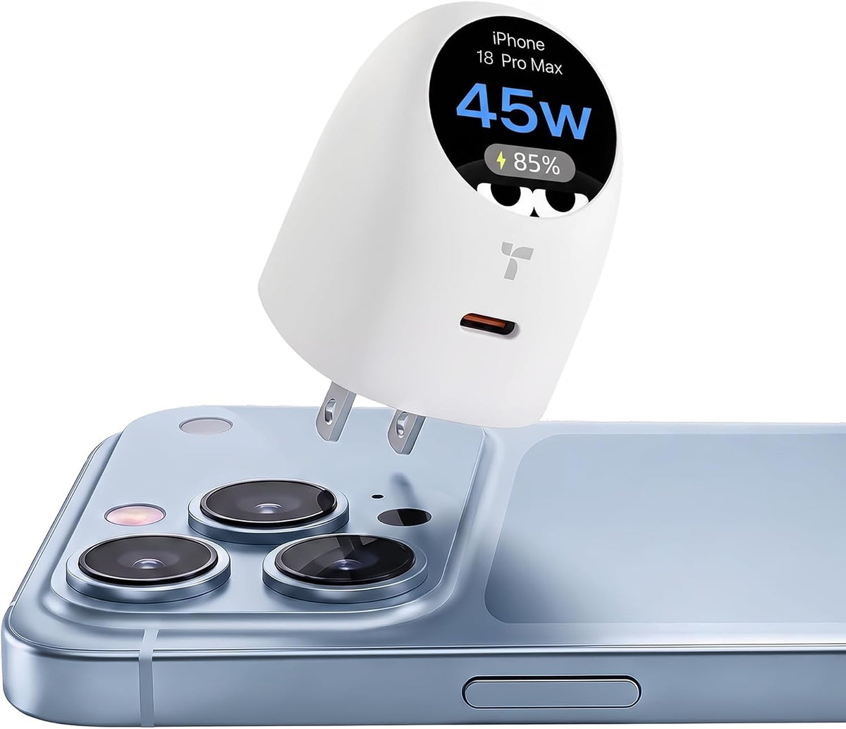 Smart Display Fast Wall Charger